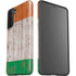 Ireland Flag Dark Wood Galaxy S21 Plus 5G Pro Case